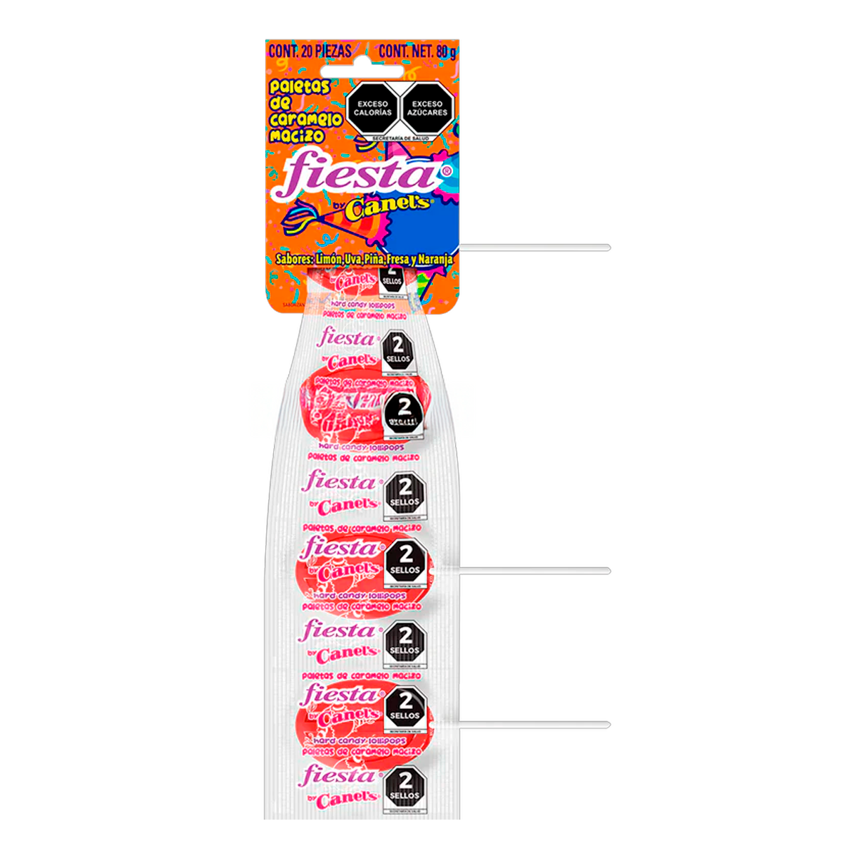Paleta Canel'S Fiesta Chica 20 PZS