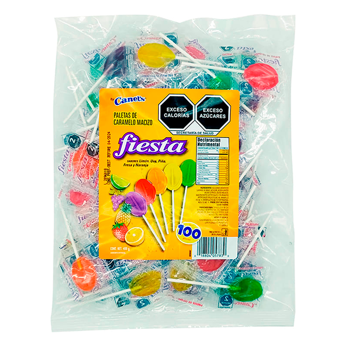 Paleta Canel'S Fiesta 100 PZS