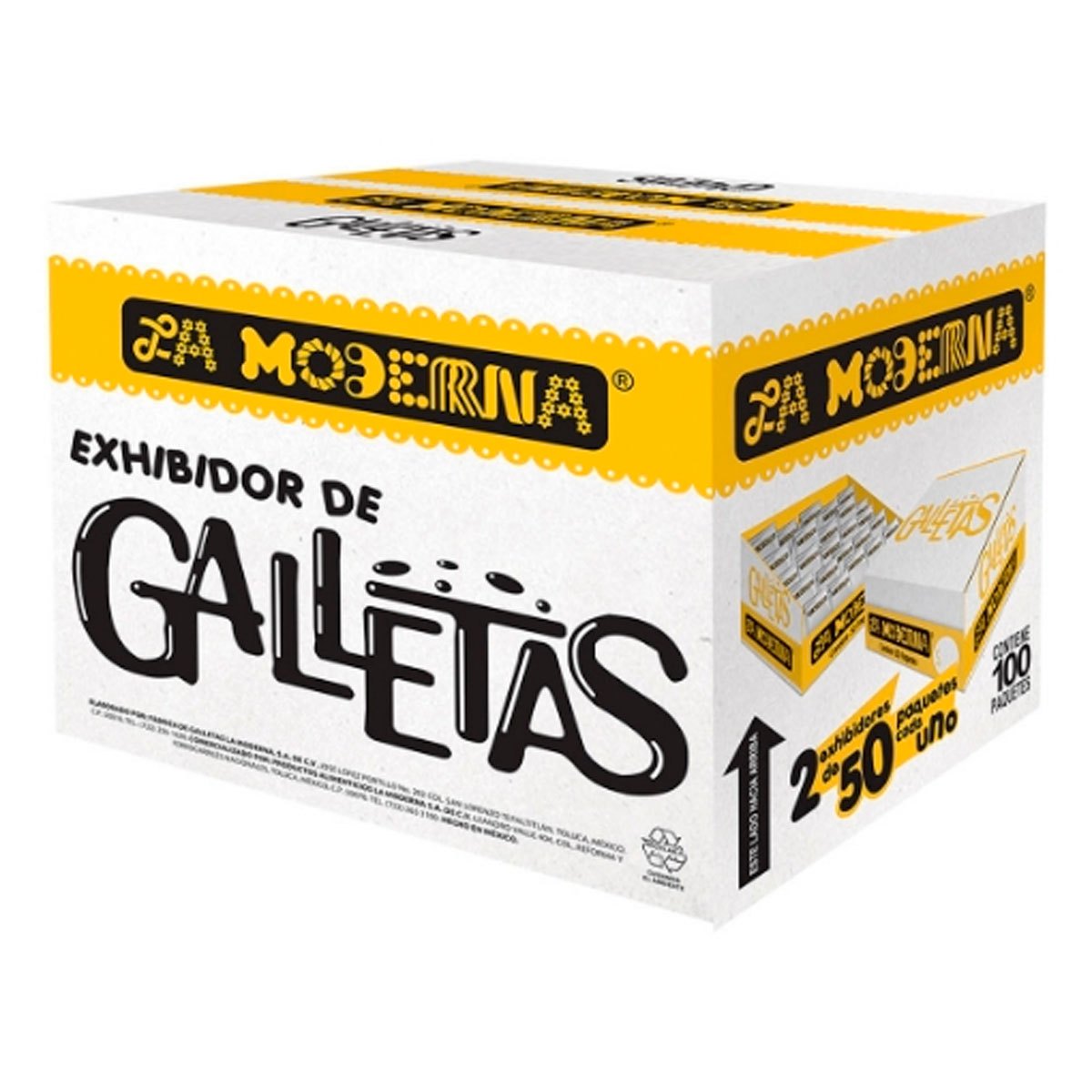 Galleta Moderna Fiesta 50 PZS