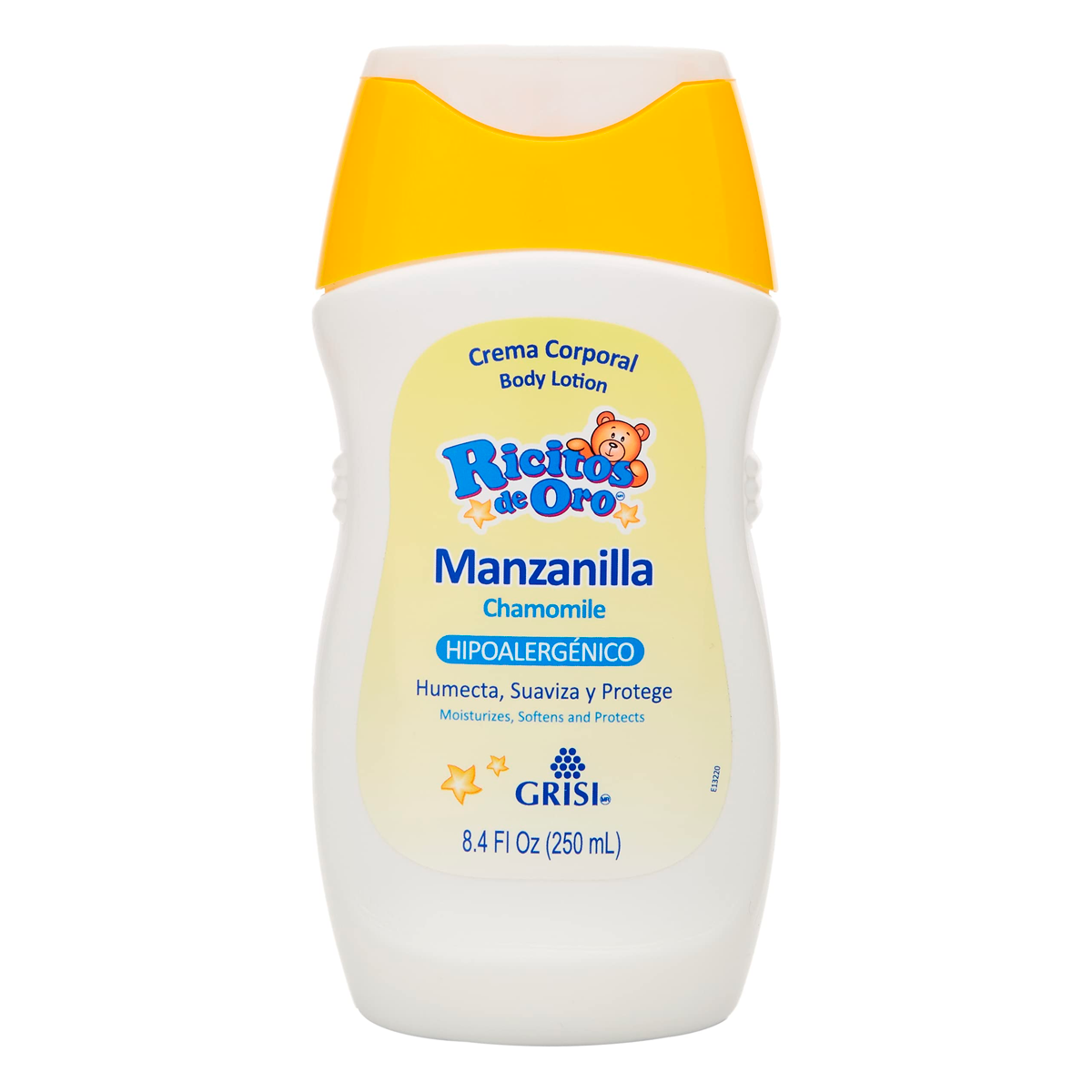 Crema Corporal Ricitos De Oro Manzanilla 250 MLL