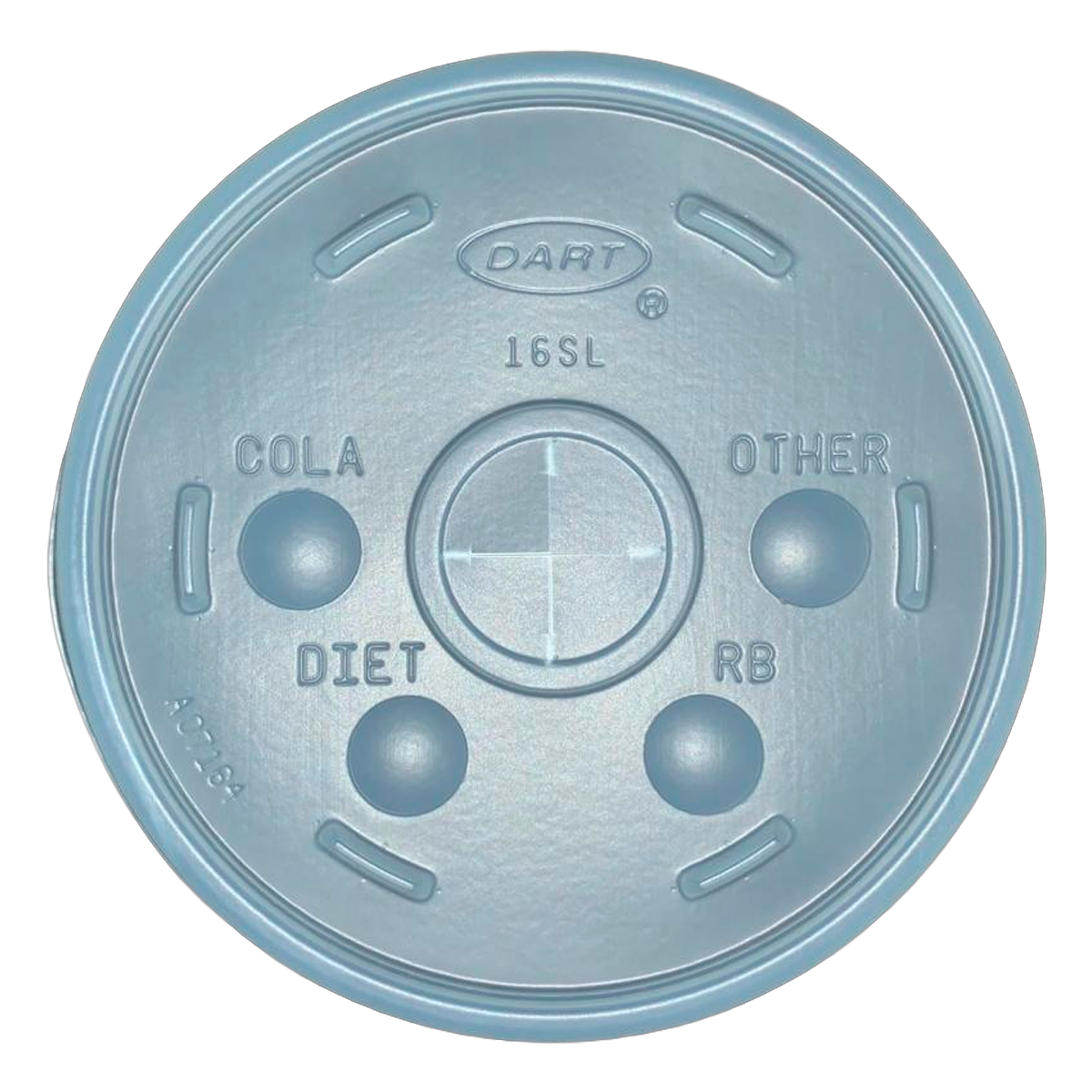Tapa Dart Plast C/Ran 16Oz Dart Tapa Plast C/Ran 16 100 PZS