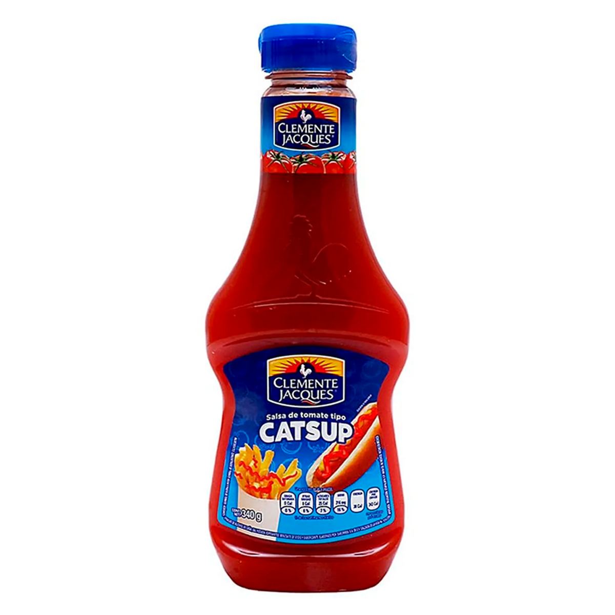 Salsa Catsup Clemente Jacques+20% 340 GRS