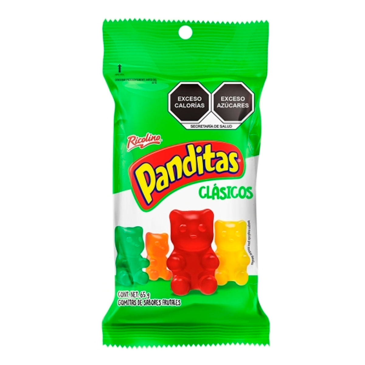 DULCE GOMIT RICOLINO PANDITAS CLASICOS 65 GRS