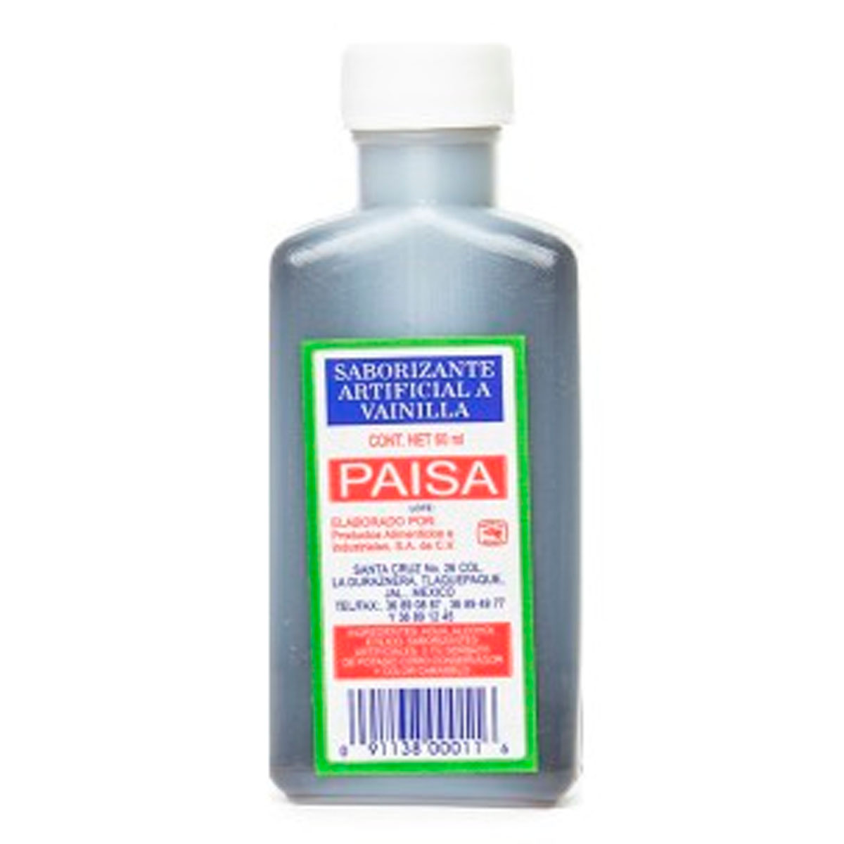 Saborizante Paisa Vainilla #2 60 MLL