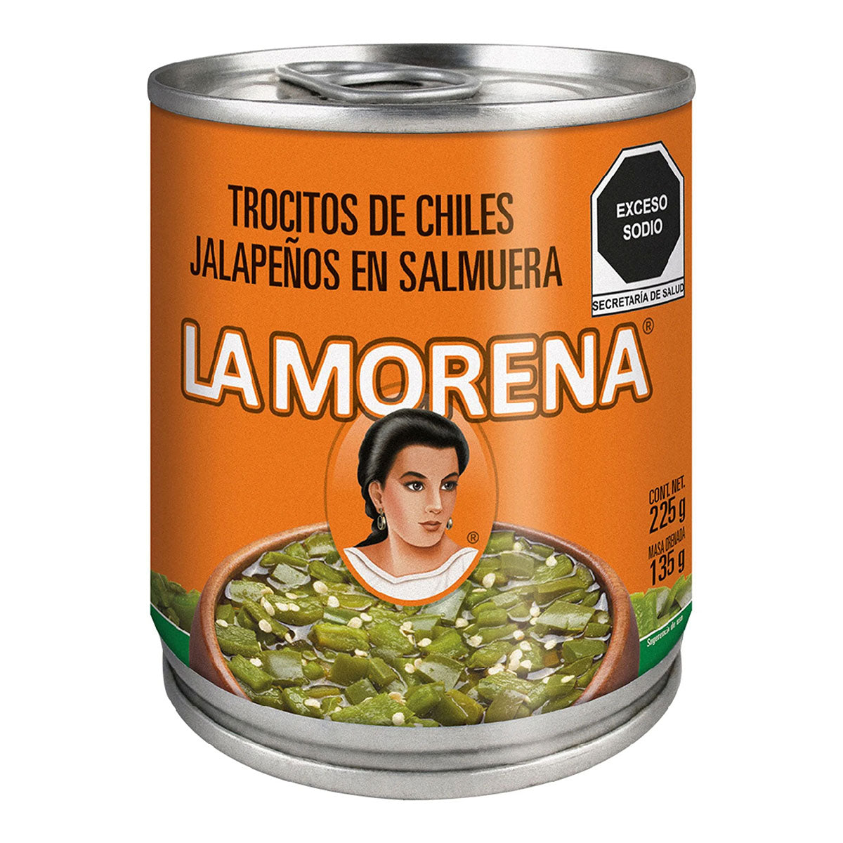 Chiles La Morena Jalapeños En Salmuera 225 GRS