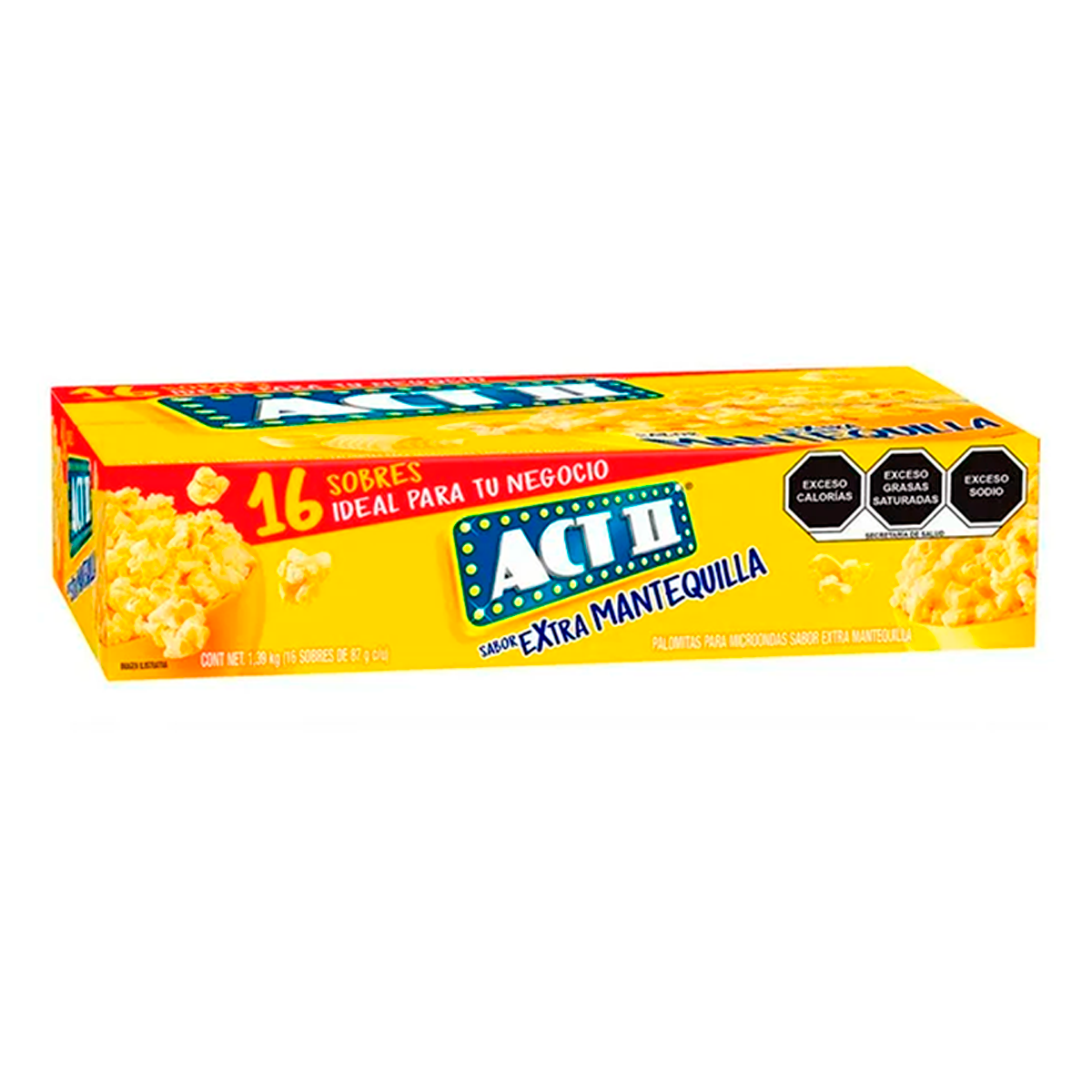 Palomitas Act Ii Mantequilla Extra 80 GRS