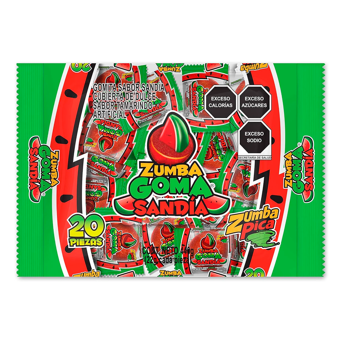Exh Dul Zumba Gomita Sandia Zumba Sandia 20 PZS