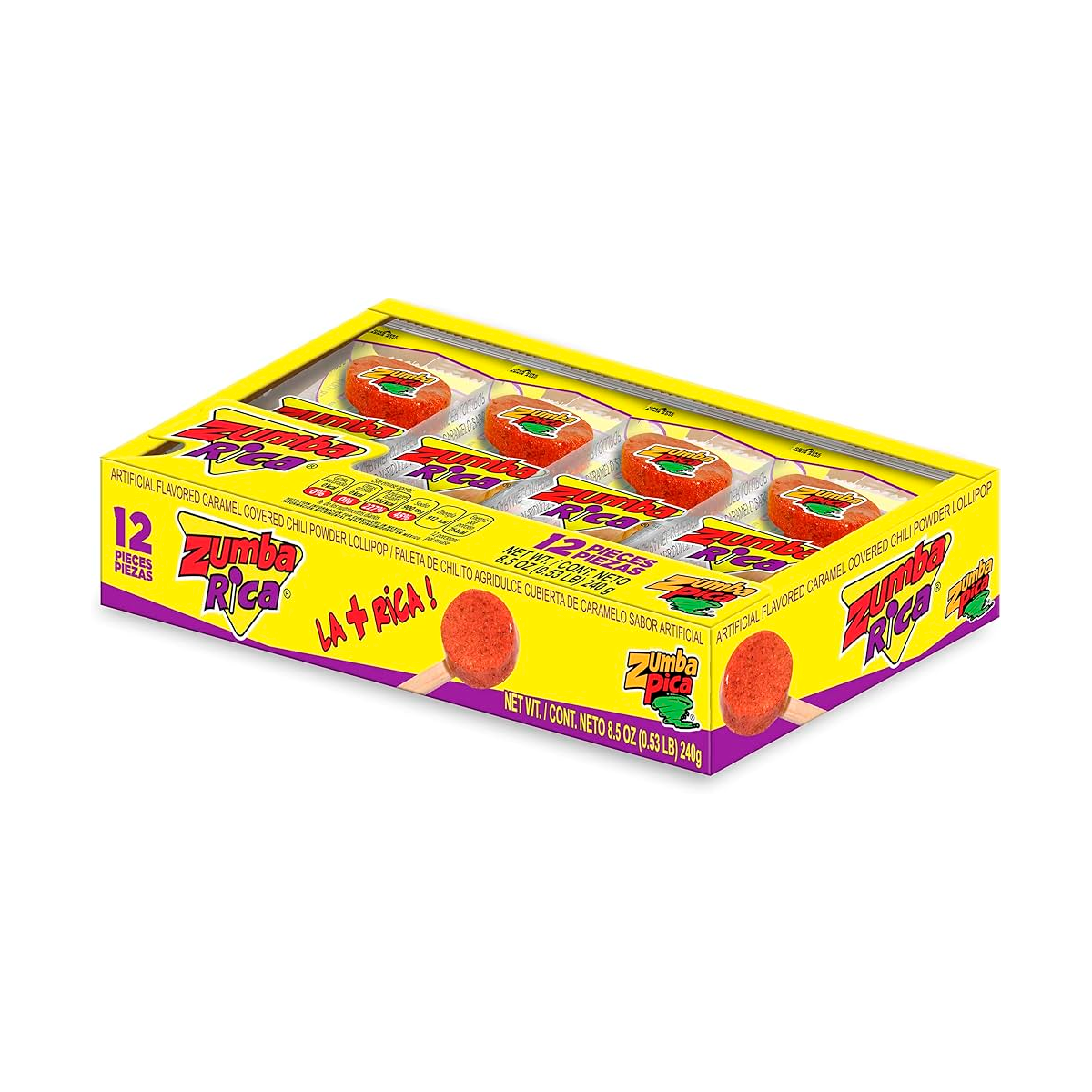 Exh Paleta Zumba Rica Zumba Rica 12 PZS