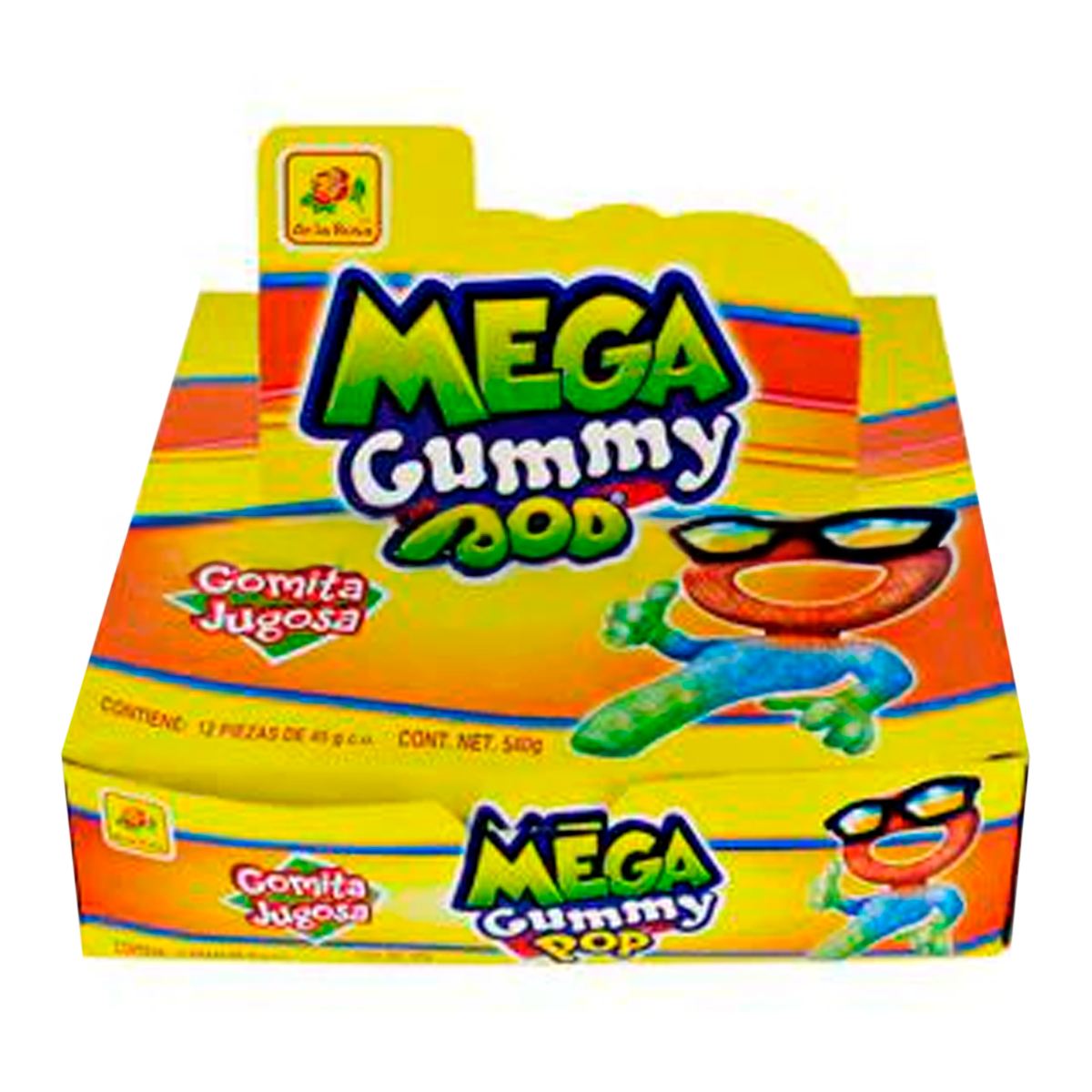 Dul Gomit La Rosa Gummy Pop Surt La Rosa 40 GRS