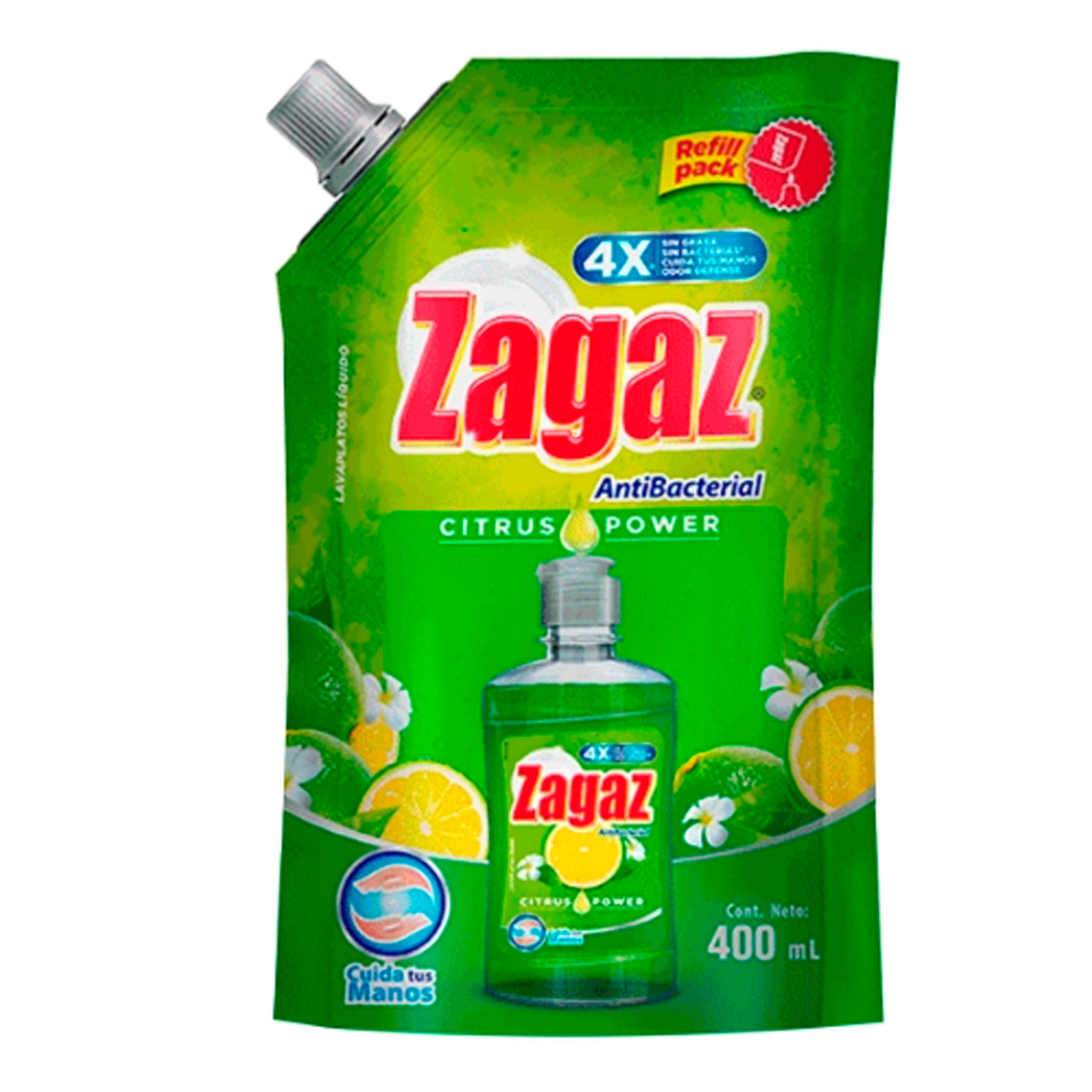 Lavaplatos Zagaz Liq 400 MLL