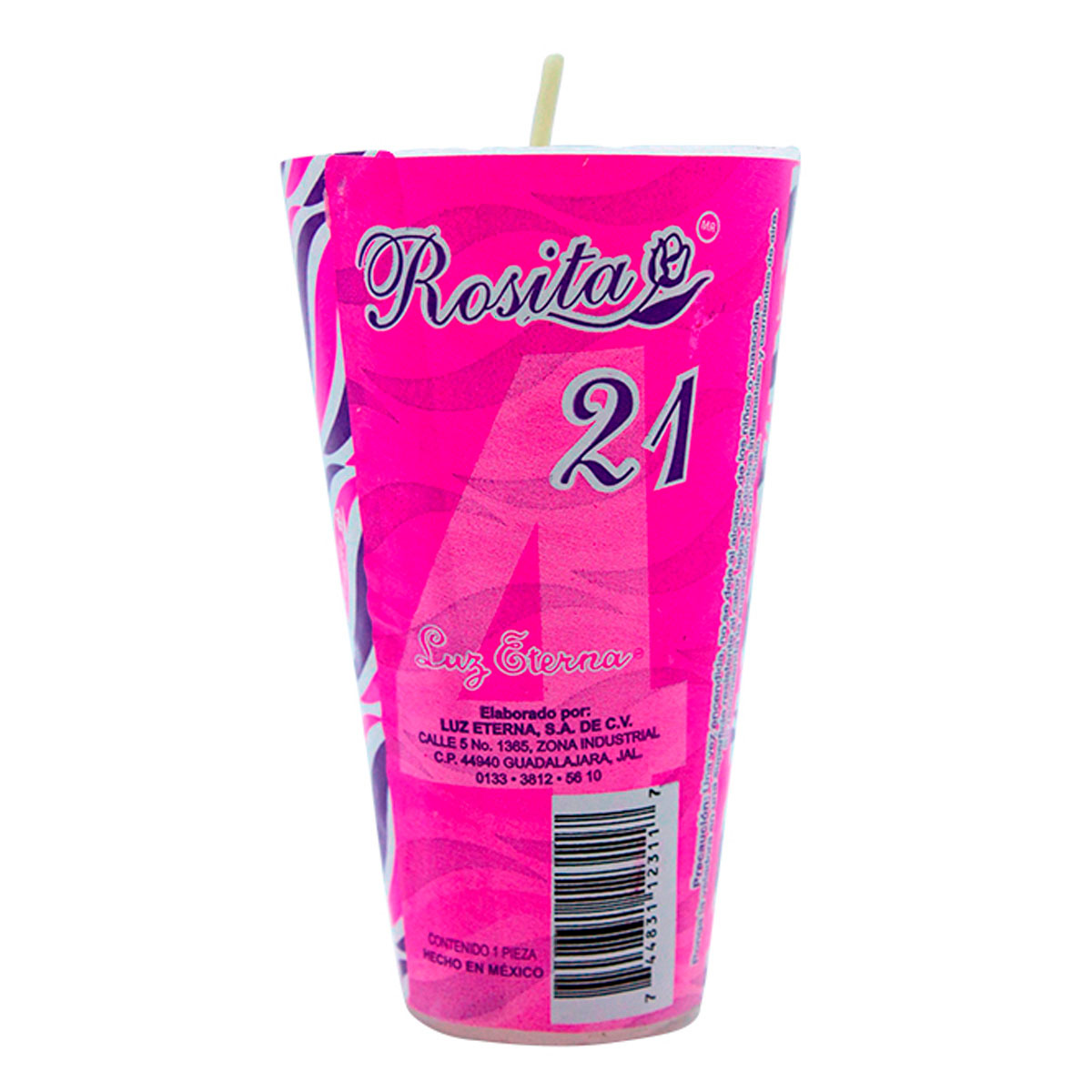 Veladora Luz Eterna Rosita 1 PZS