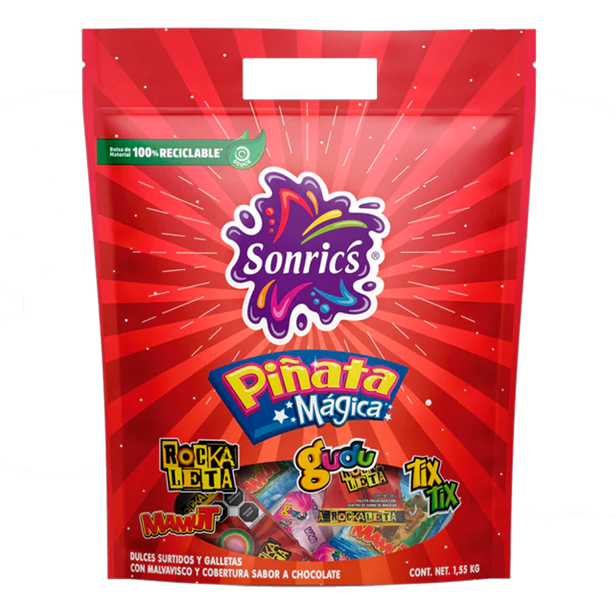 Exh Dul SonricS Piñata Magica Sonrics 1.4 KGS