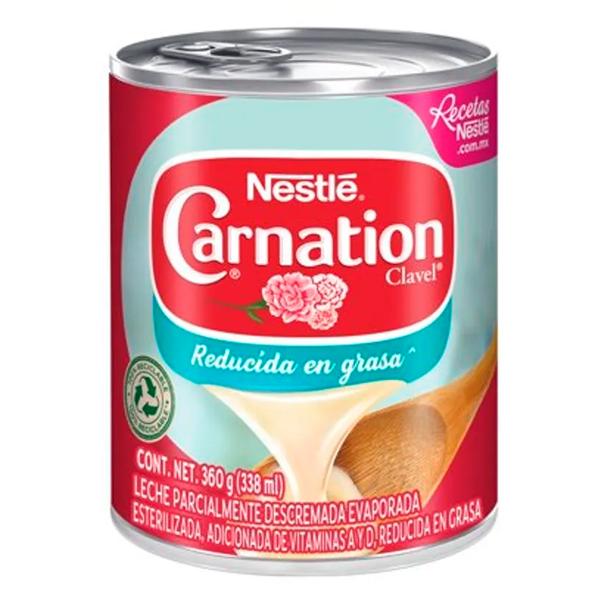 Leche Nestle Carnation Clavel Light Nestle 360 GRS
