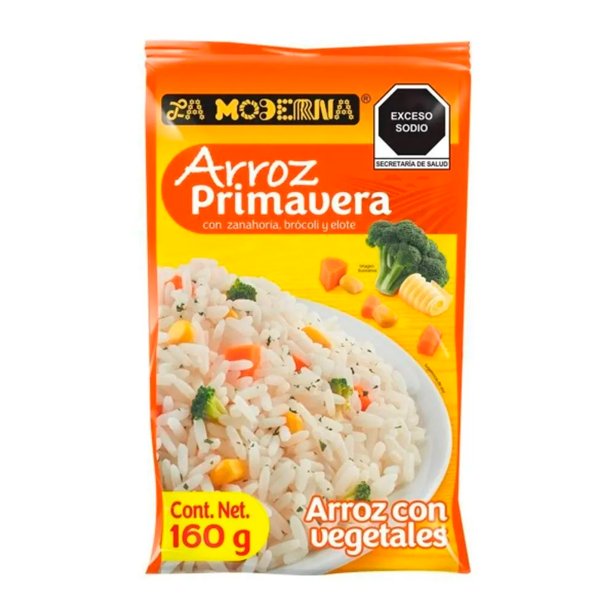 Arroz Arroz Moderna Primavera C/Vegetales Moderna Arroz Moderna Primav 160 GRS