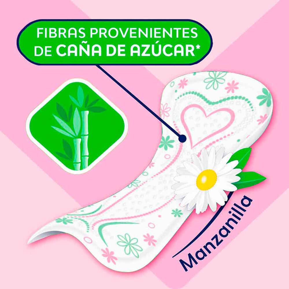 Protectores Saba Diarios Confort Manzanilla Regulares 24 piezas