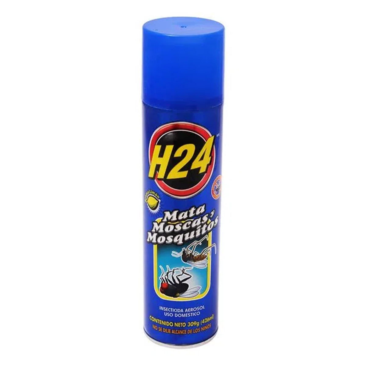 Insecticida H-24 Mata Moscas Aerosol +20% 383 MLL