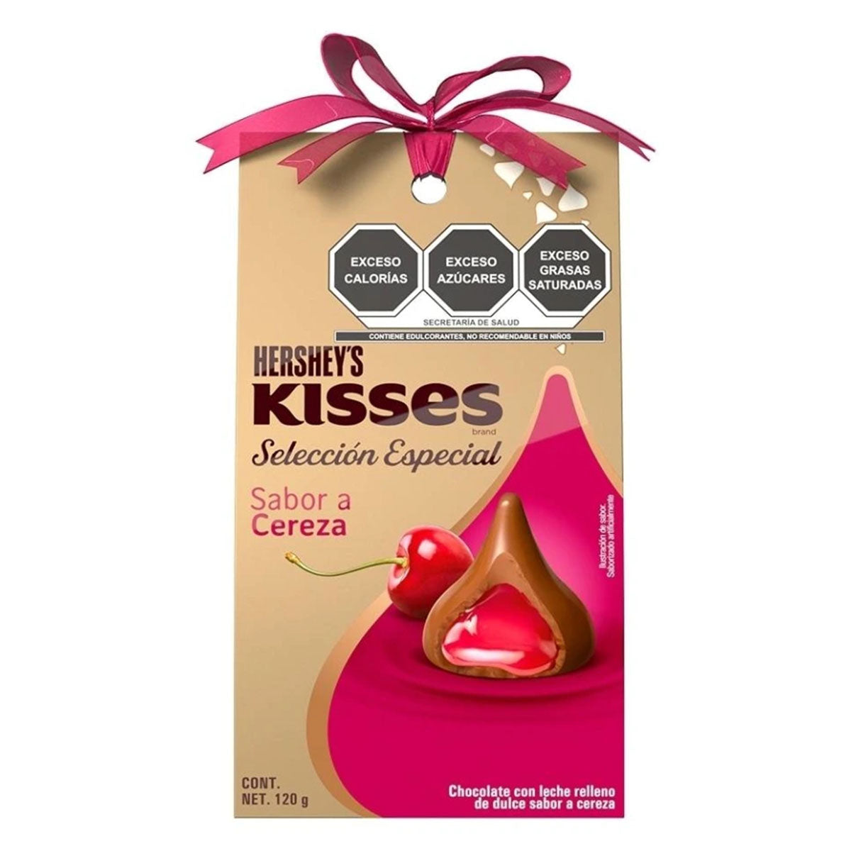 Chocolate Kisses Selección Especial Cereza 120 GRS