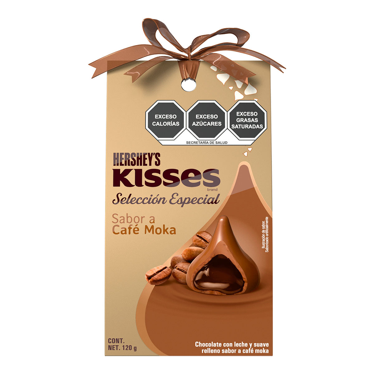 Chocolate Kisses Selección Especial Moka 120 GRS