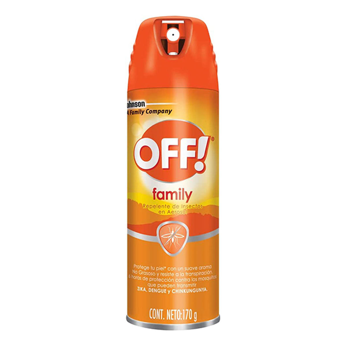 Repelente En Aerosol Off Family Tropical 170 GRS