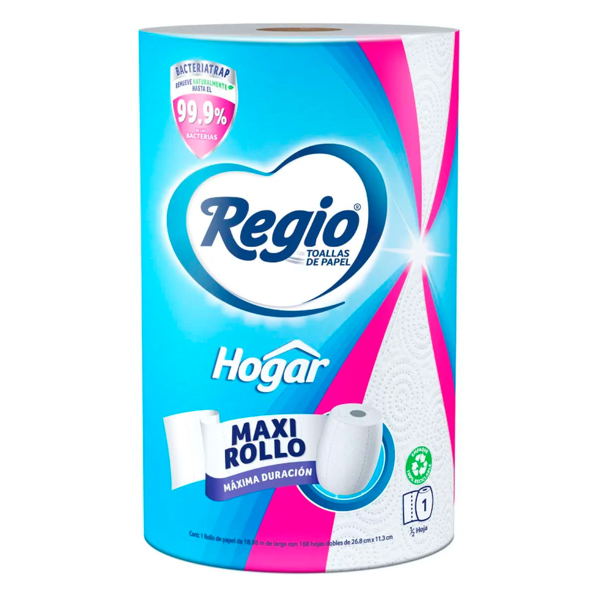 Toallas de Papel Regio Hogar 1 rollo