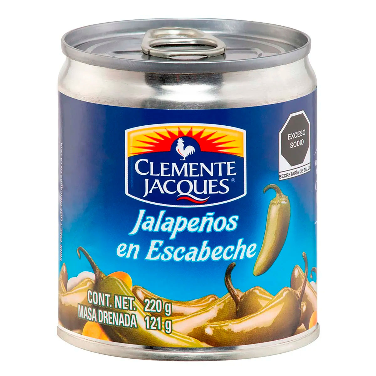 Chiles Clemente Jalapeños 220 GRS