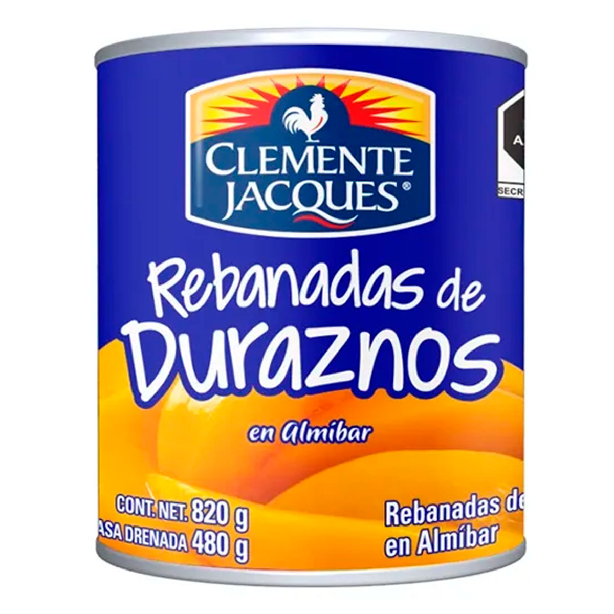 Durazno Clemente Rebanadas 820 GRS