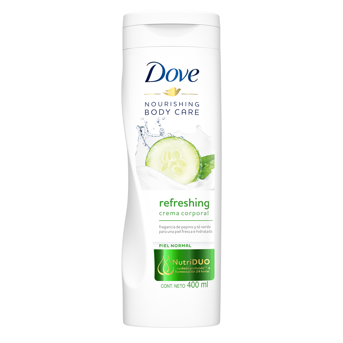 Crema Dove Corp Nutricion Go Fresh 400 MLL