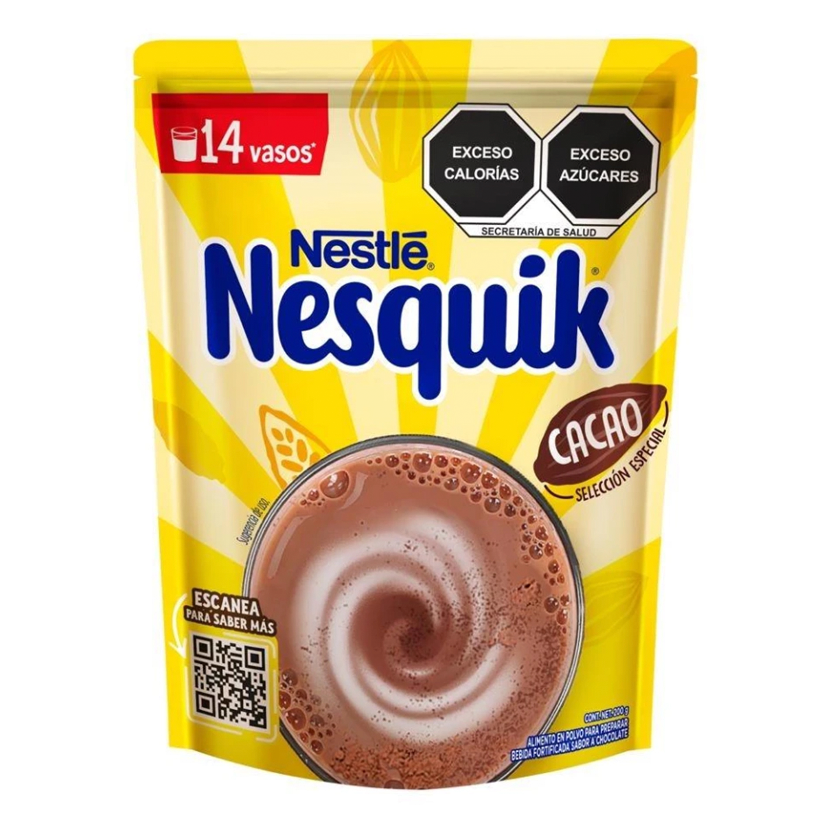 Chocolate En Polvo Nesquik 200 GRS
