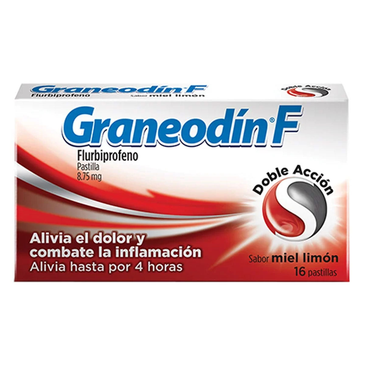 Medicamento Graneodin Miel Y Limon 16 PZS