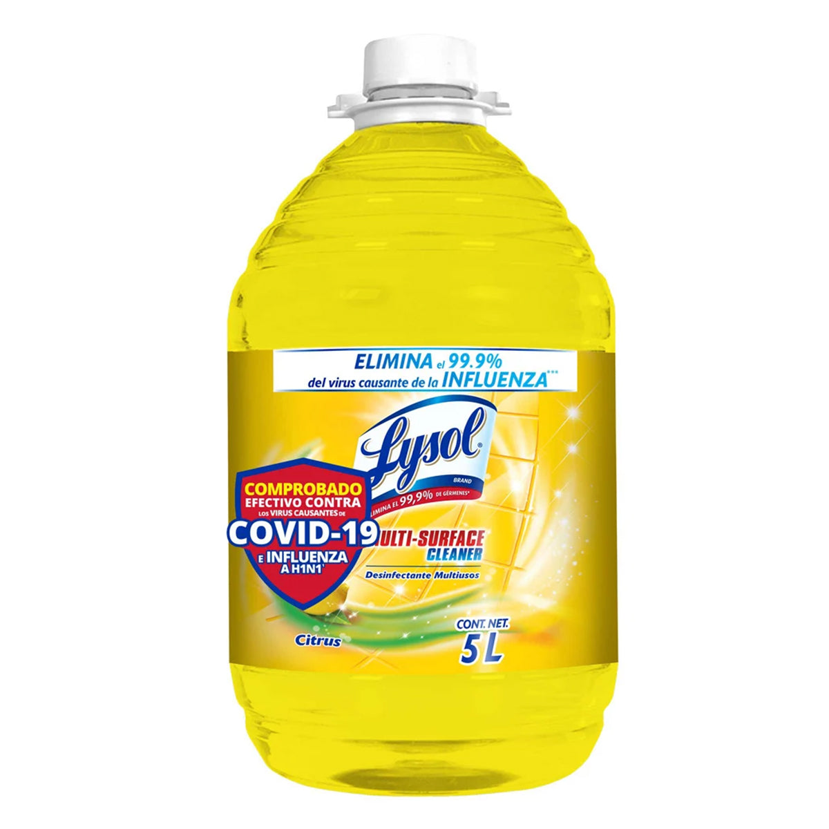 Limpiador Lysol Citrus 5 LTS