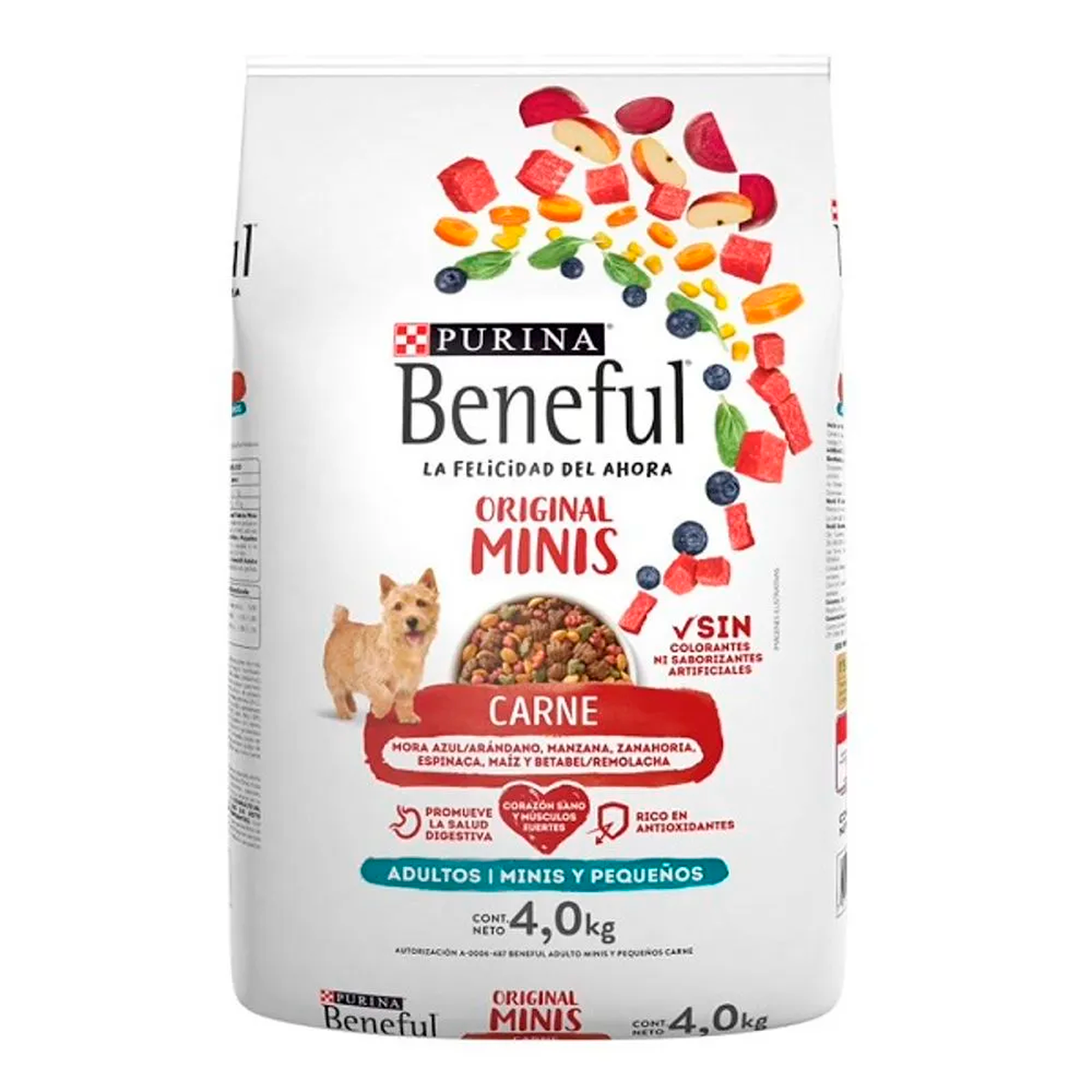 Alimento Alim Purina Beneful R.Mini/Peq Purina Beneful Minis Rz Peq 4 KGS
