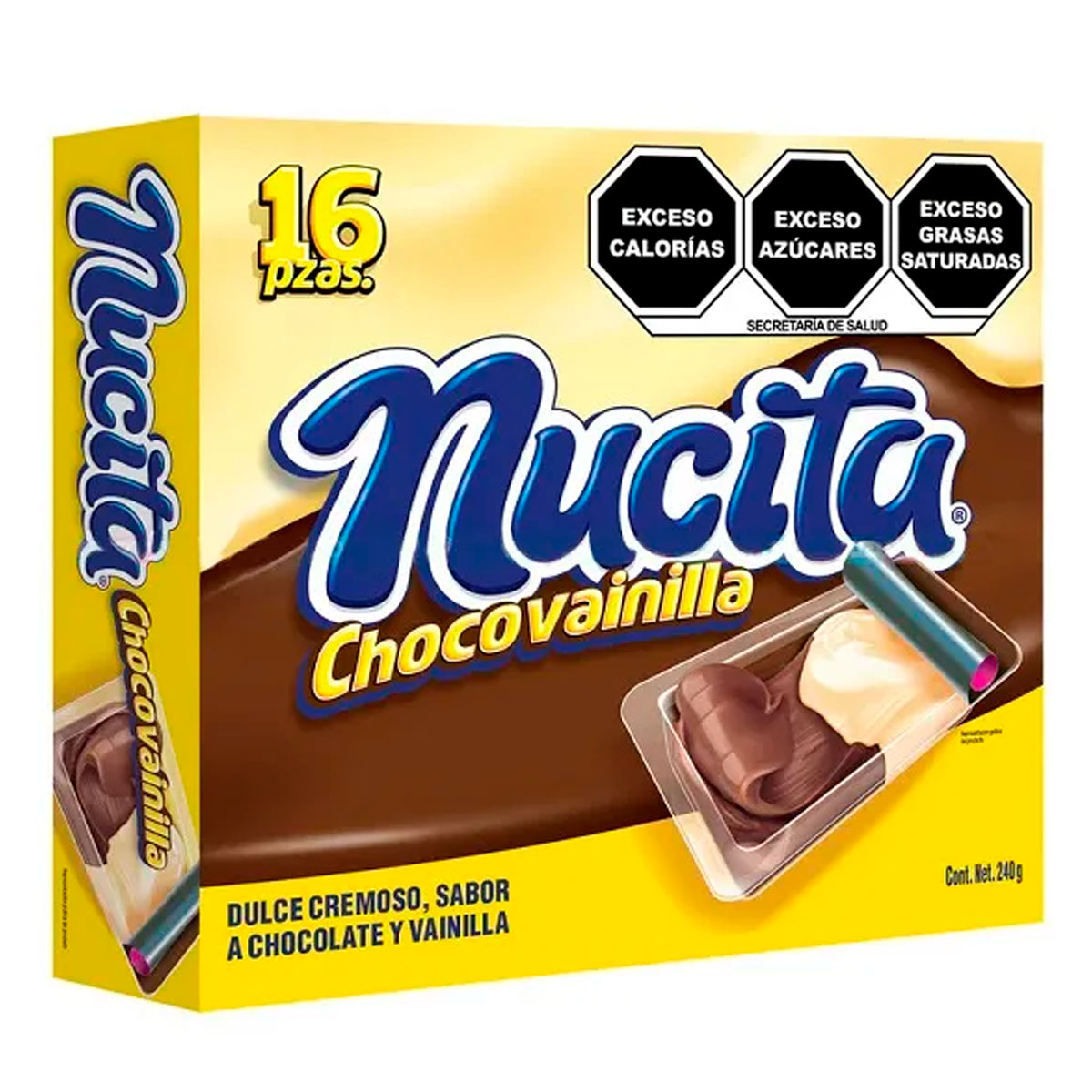 Chocolate Nutresa Nucita Chocolate Vainilla 16 PZS