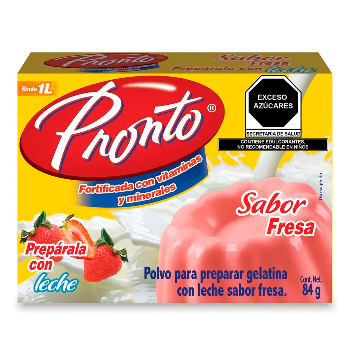 GELATINA PRONTO FRESA 84 GRS