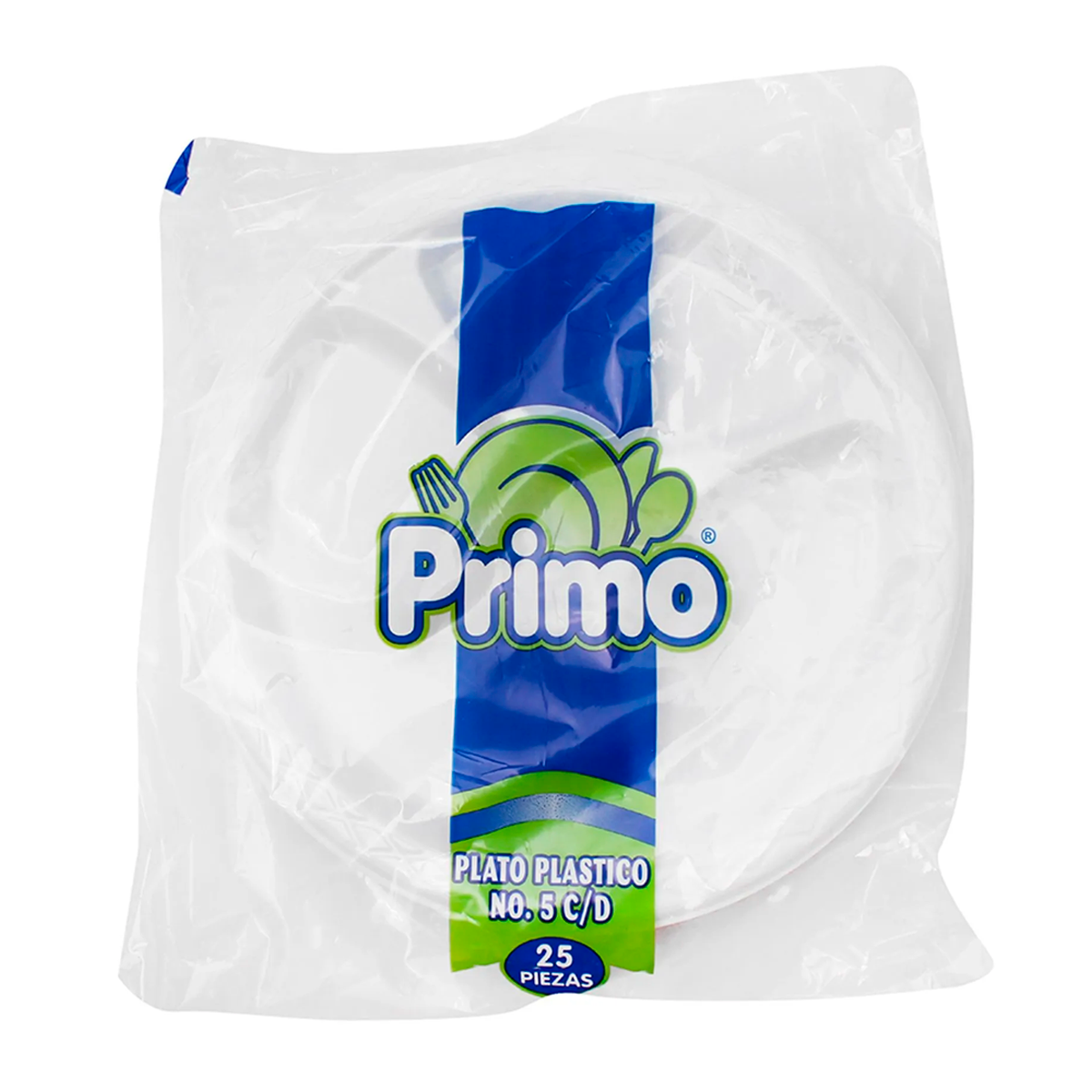 Plato Primo Plastico Con Division 5 25 PZS