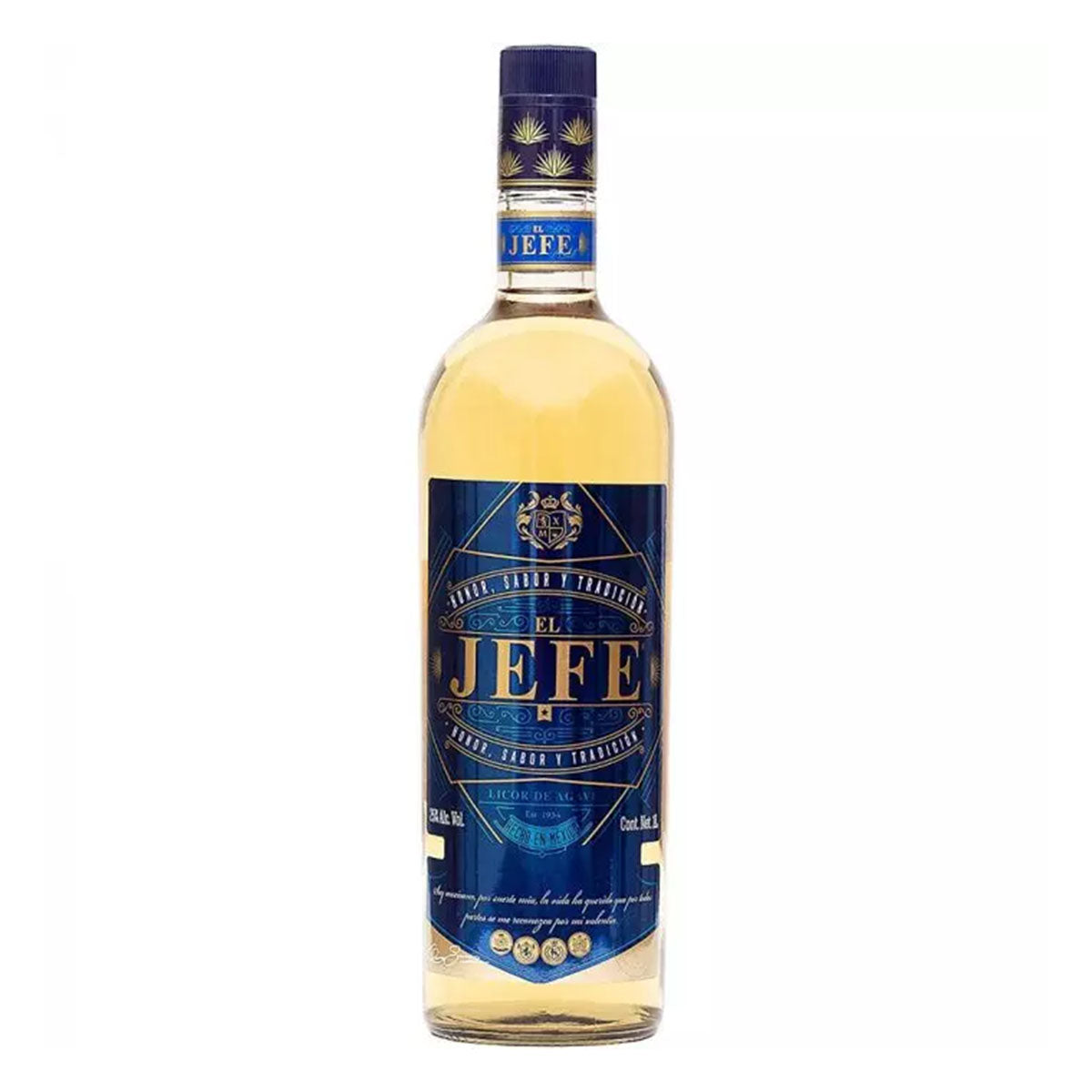 Licor De Agave El Jefe Azul 1 LTS