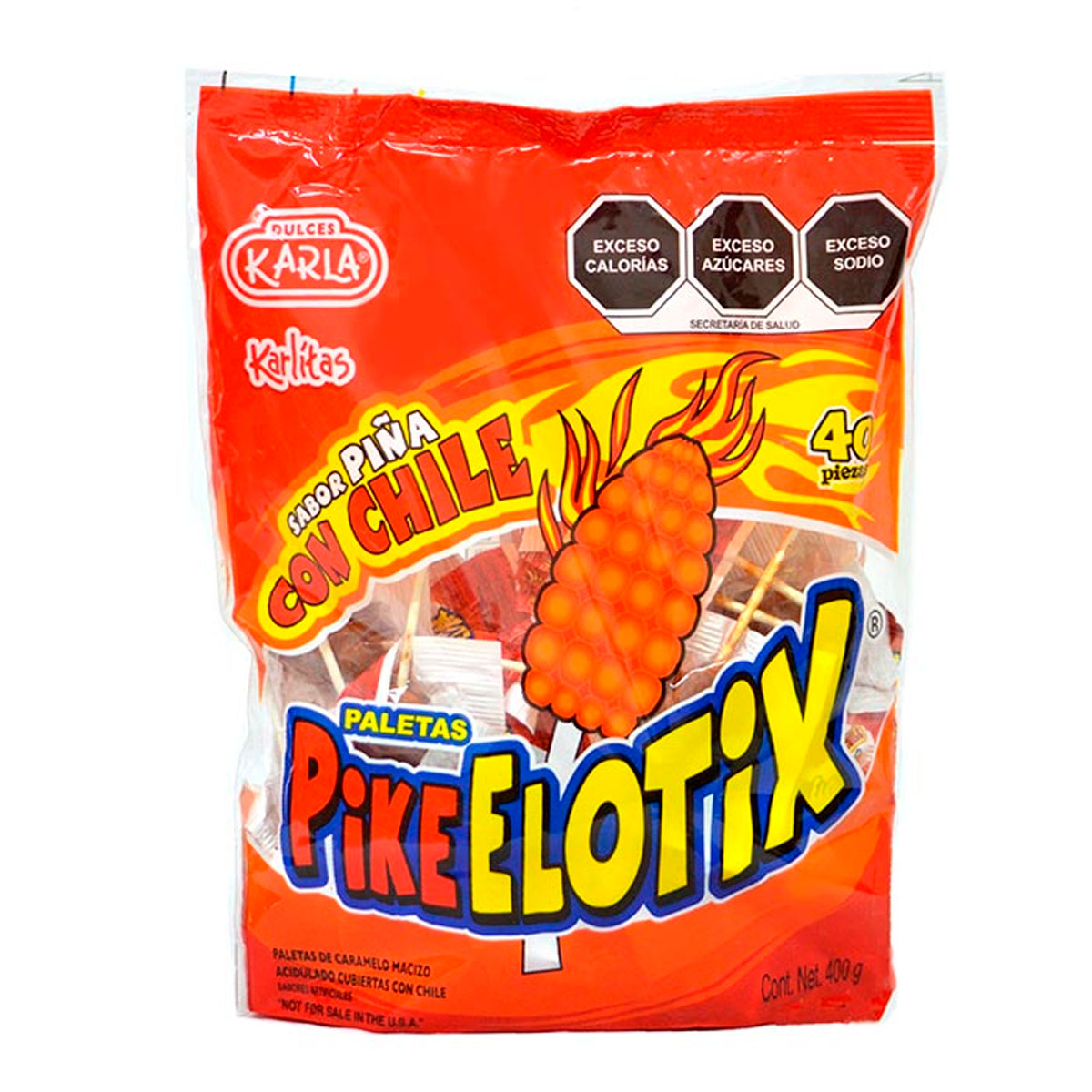 Paleta Karla Elotix Piña 40 PZS