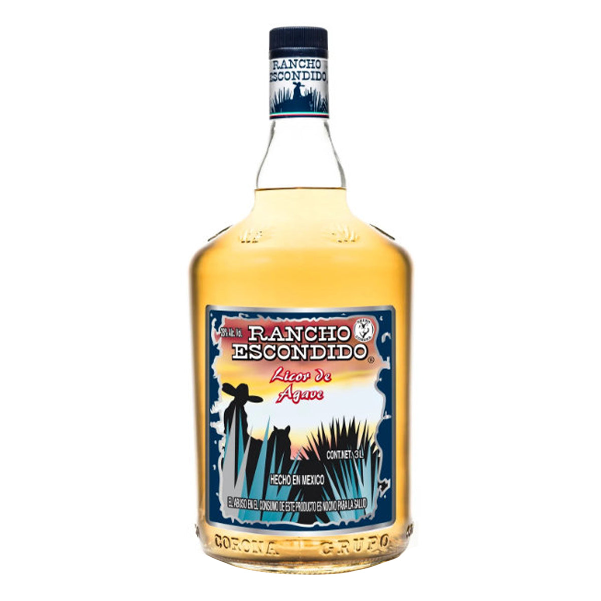 Destilado De Agave Rancho Escondido 3 LTS