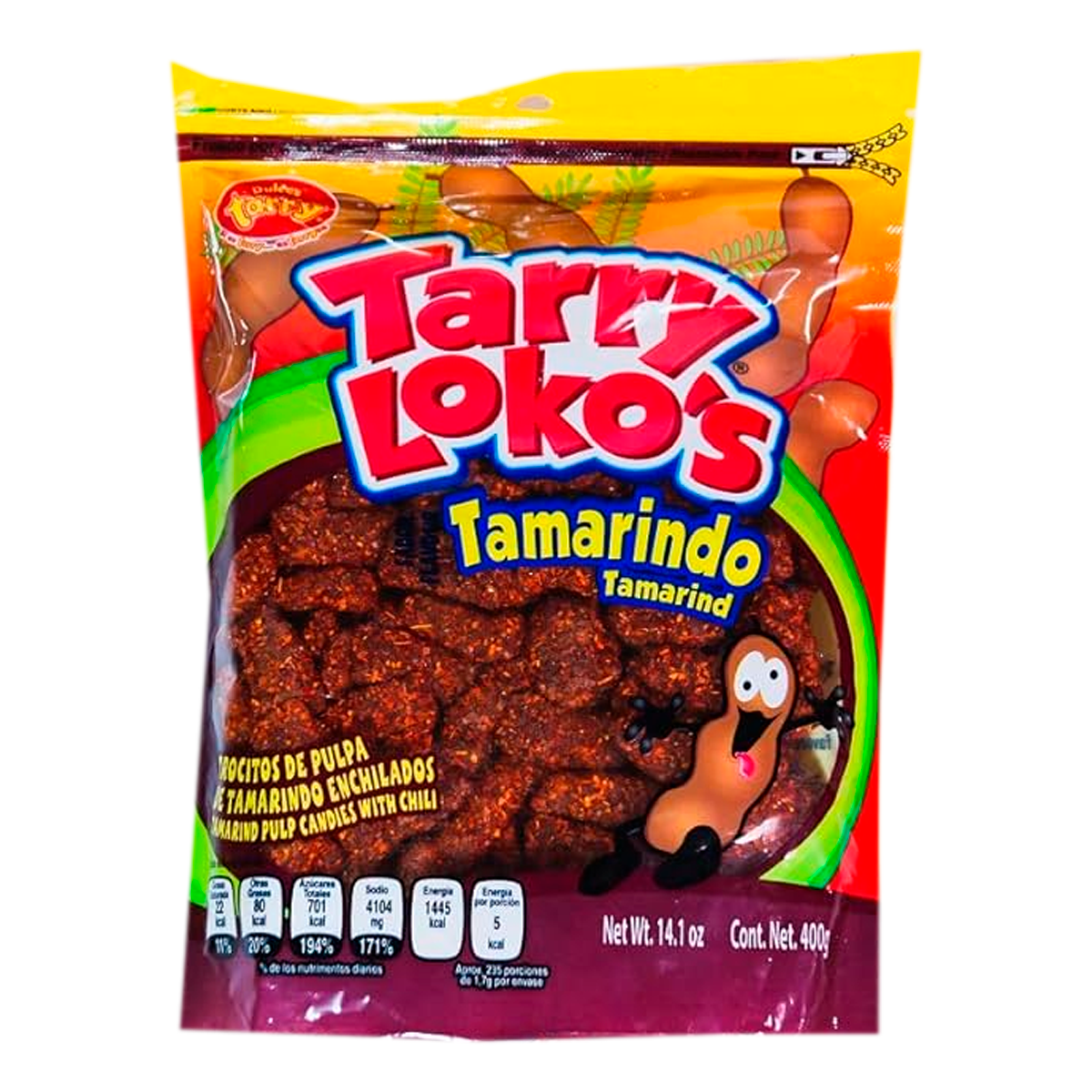 Dulce Tarry Lokos Tamarindo 500 GRS