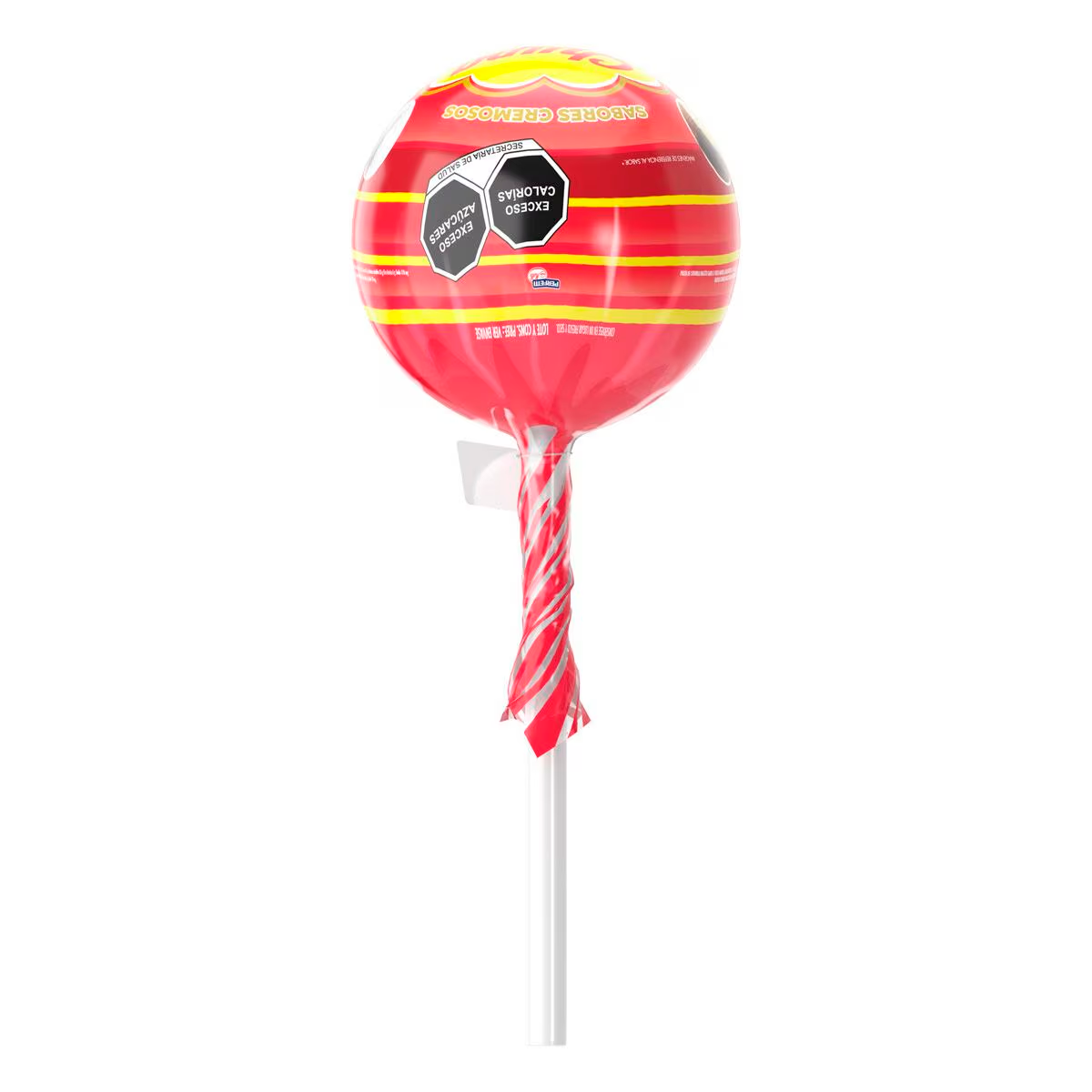 Exh Paleta Chupa Chups Roja 12 GRS