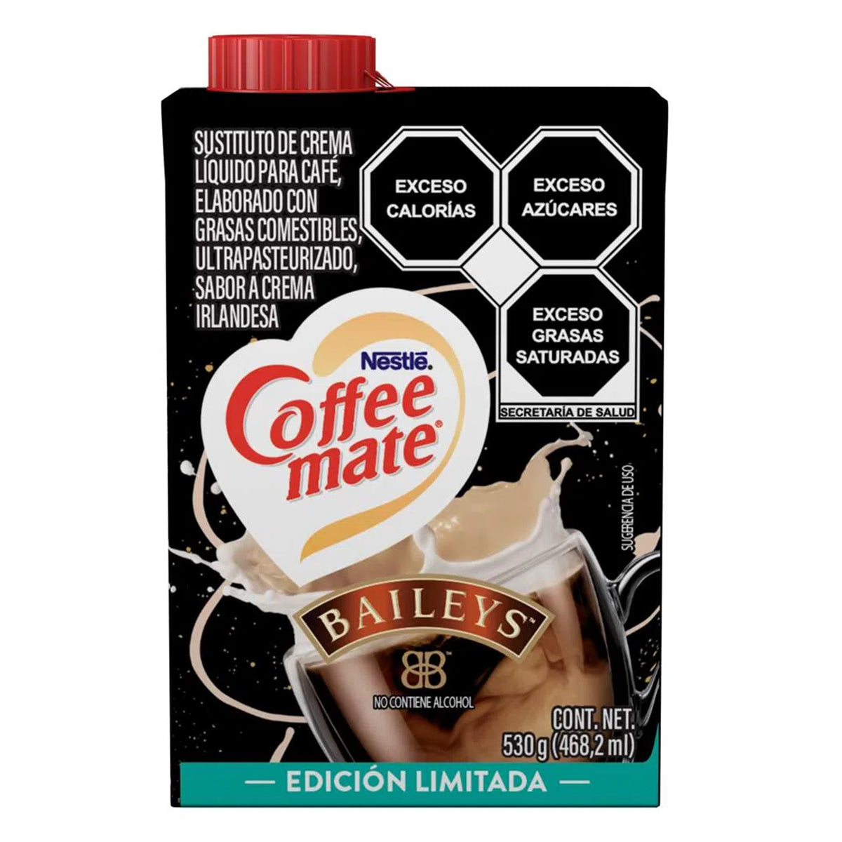 Sustituto De Crema Coffee Mate Líquido Baileys 530 GRS