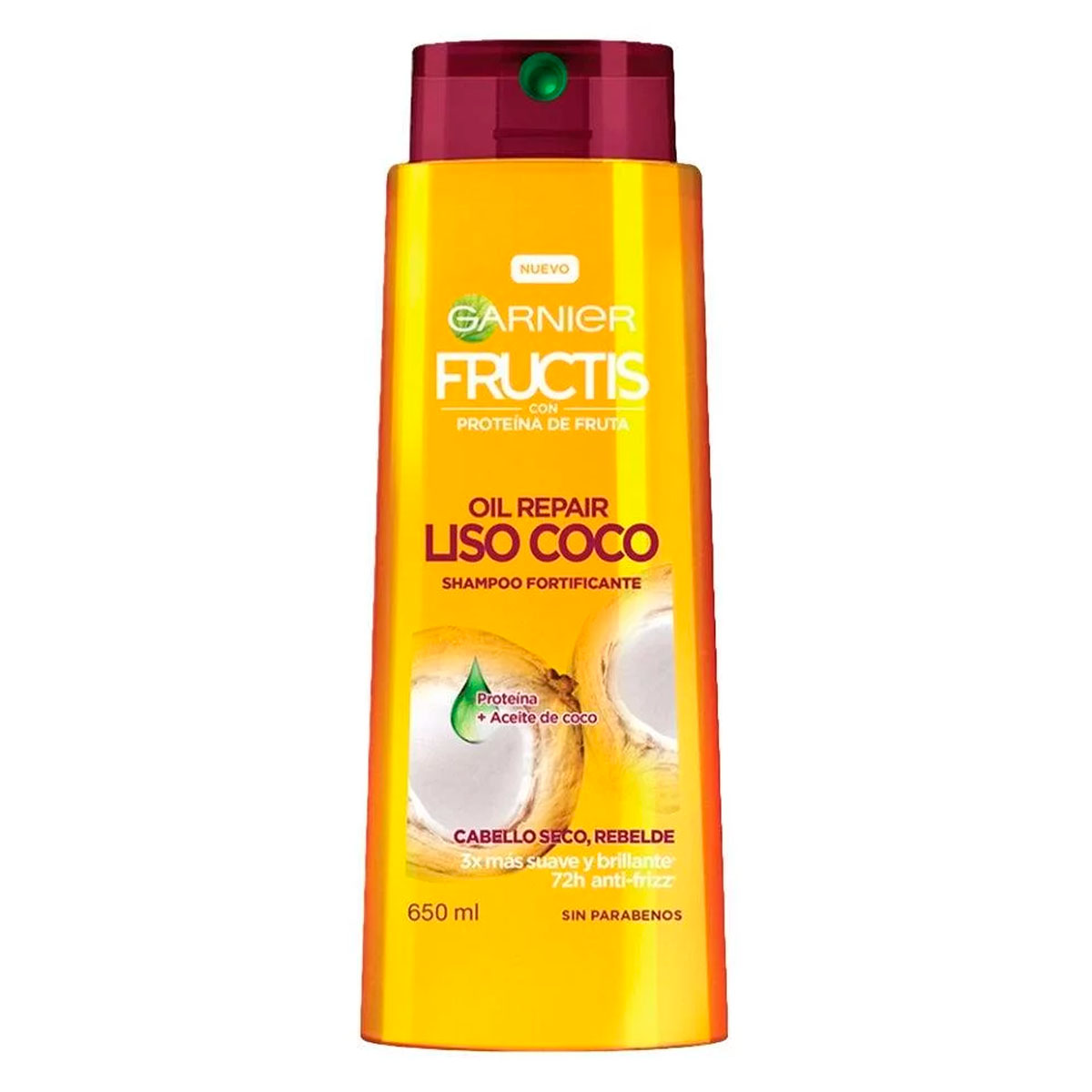 Shampoo Fructis Oil Repair Liso Coco 650 MLL