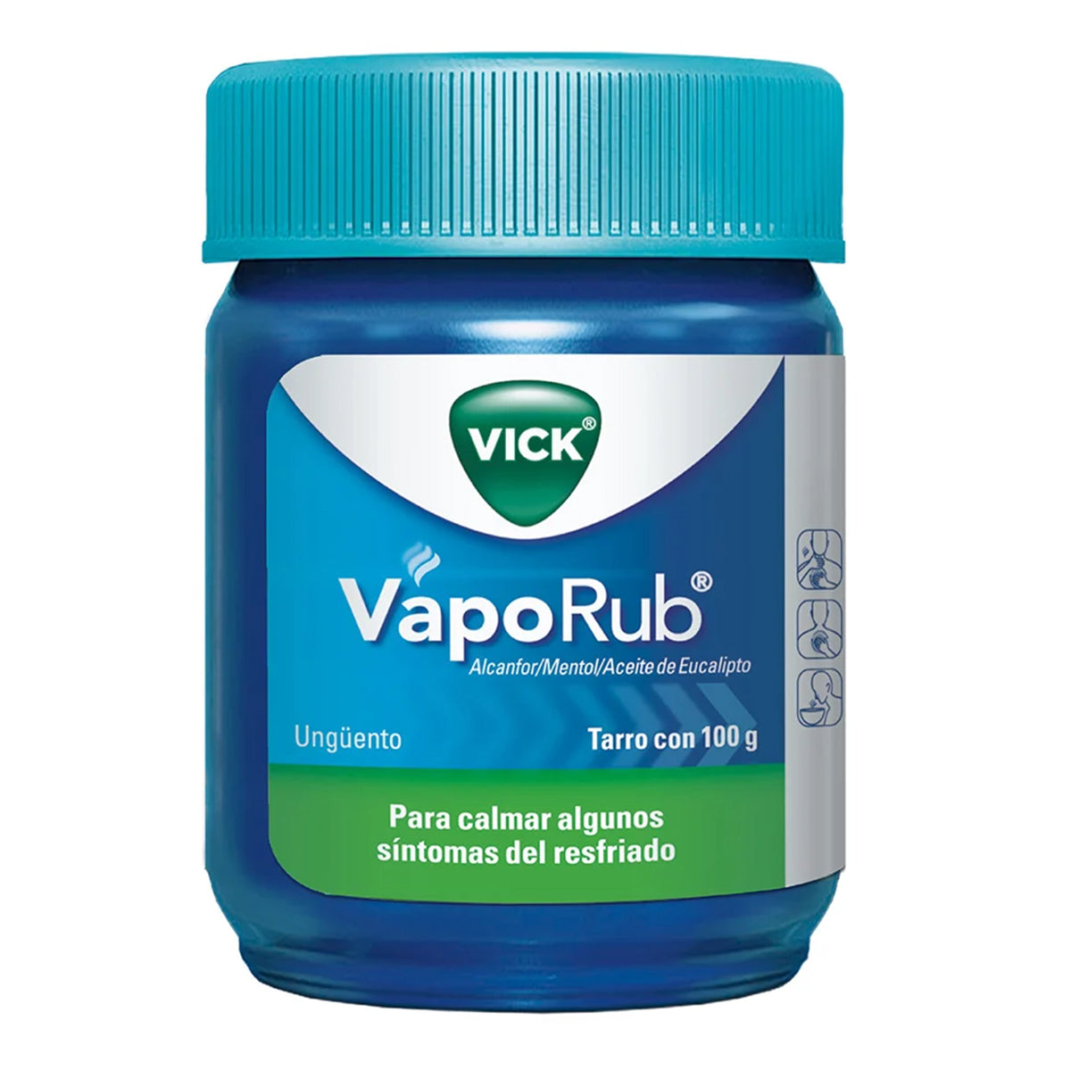 Unguento Vick Vaporub Tarro Vick 100 GRS