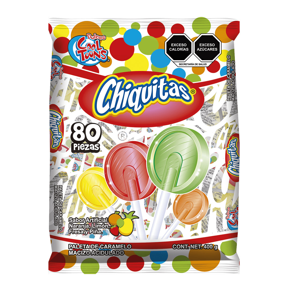 Paleta C.Toons Chiquitas 5 GRS