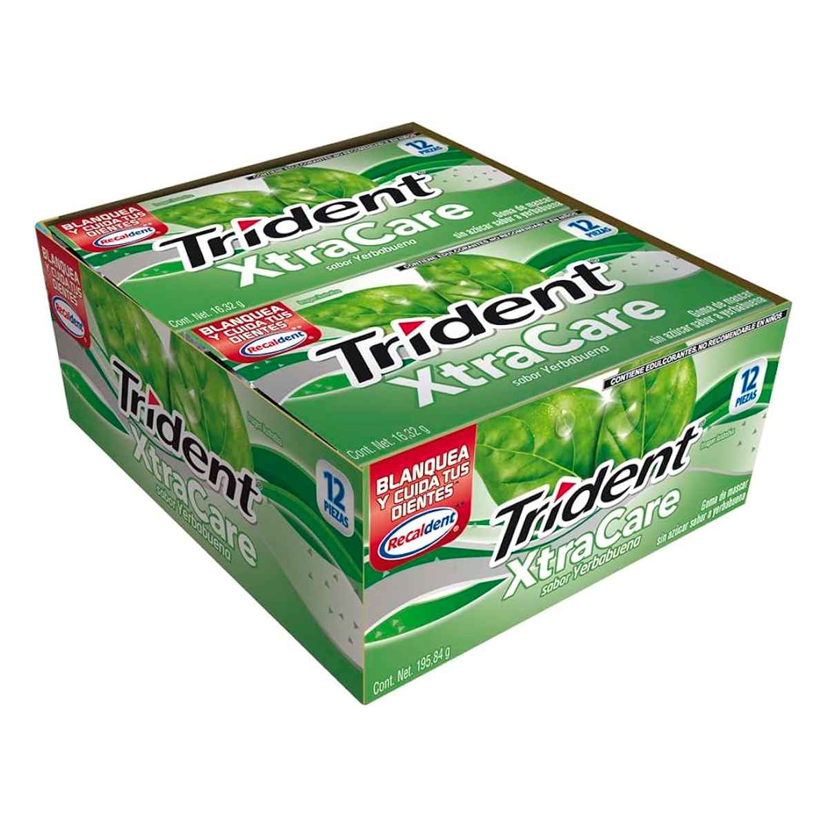 Chicle Trident Xc Yerbabuena 13.6 GRS