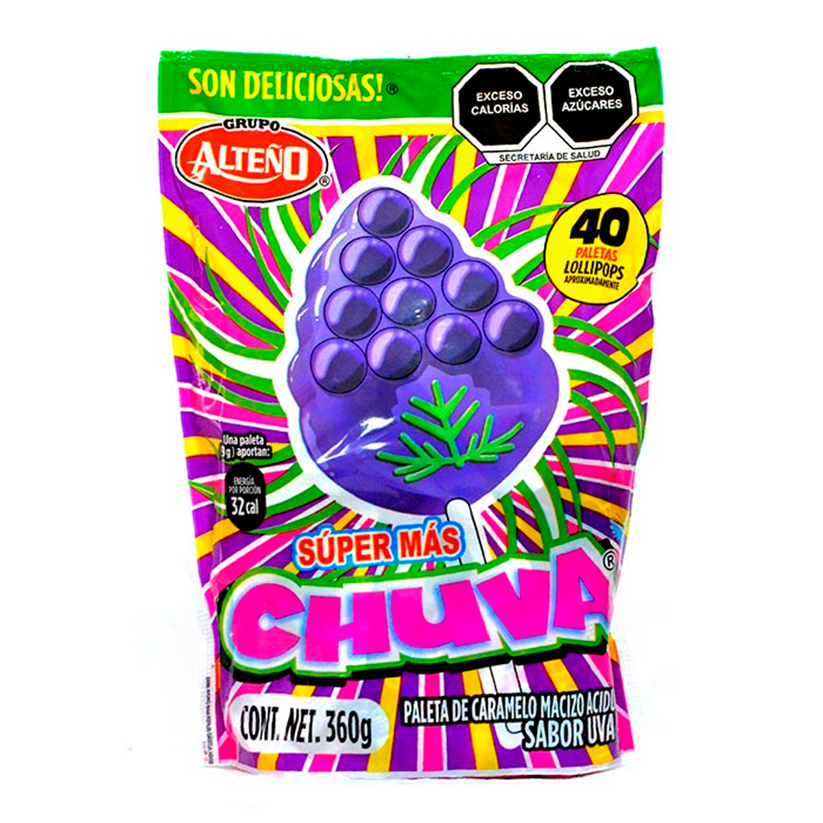 Exh Paleta Alteño Super Chuva Paleta Alteño Super 40 PZS