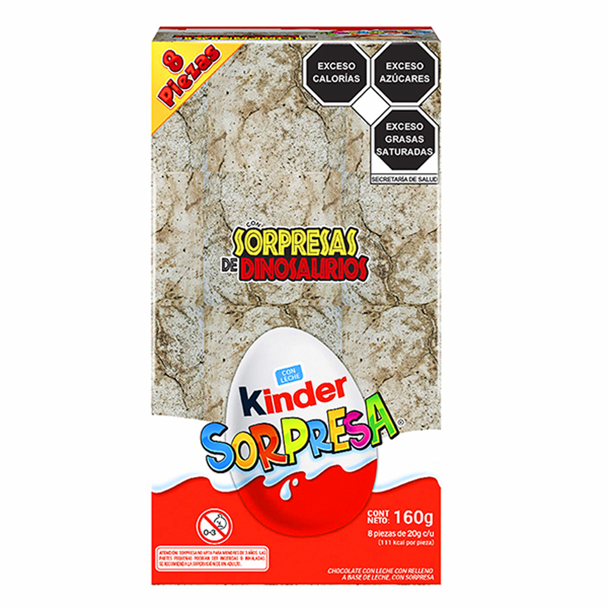 Chocolate Kinder Sorpresa Dinos 8 PZS