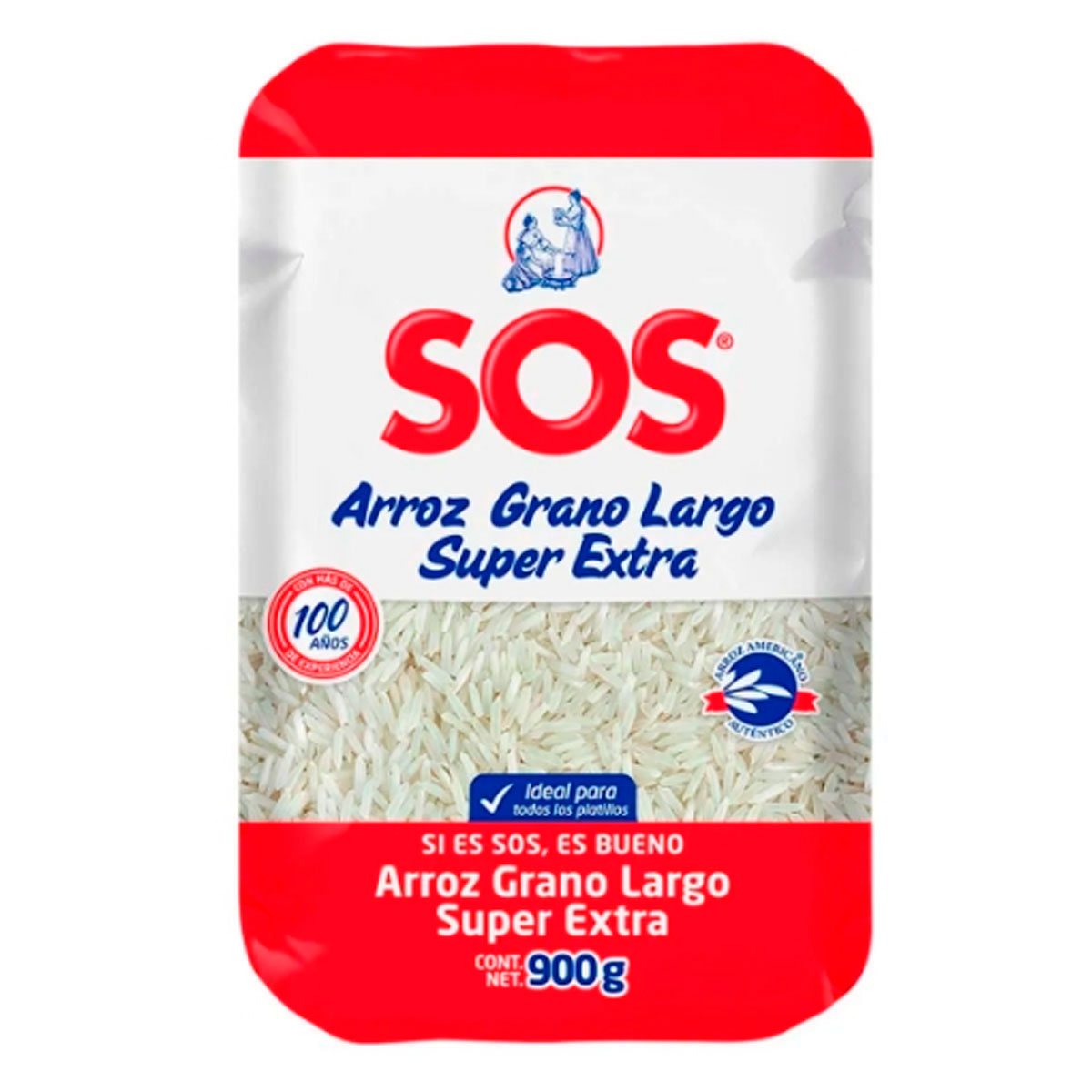 Arroz Sos Largo Super Extra 900 GRS