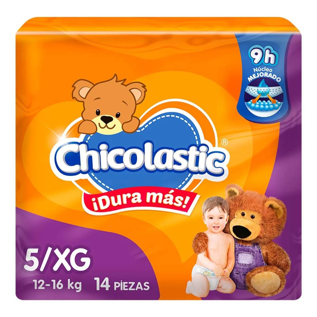 Pañal Chicolastic Classic 5 14 PZS