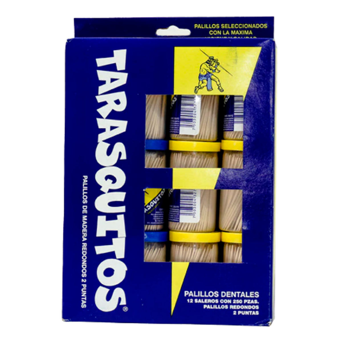 Palillos Tarasquillos En Salero 12 PZS