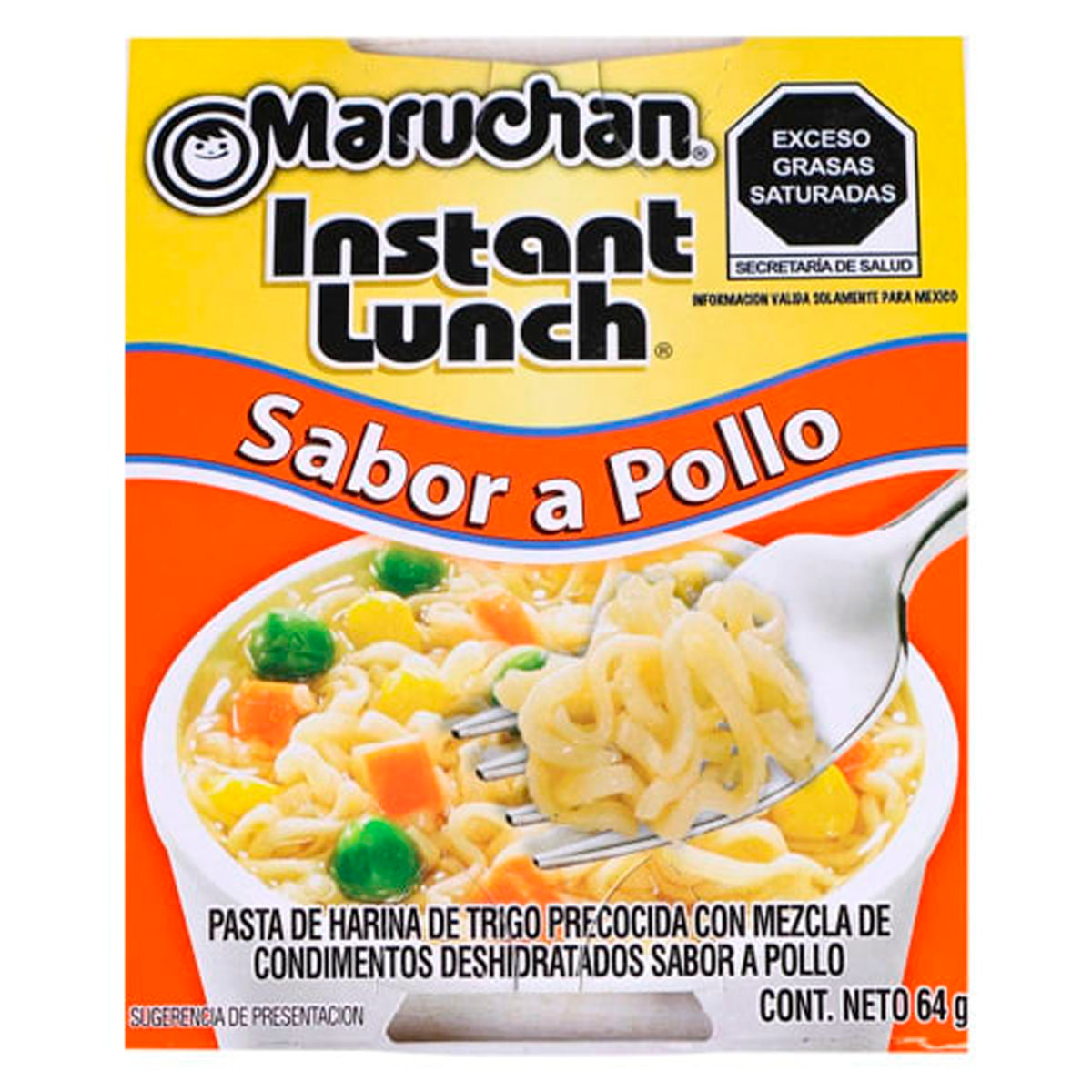 Sopa Instantánea Maruchan Pollo 1 PZS